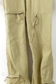 KLU khaki  Luchtmacht overall Kwintet KLM kleding 2005 - maat 48/192 - origineel