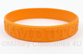 #IamDutch armband oranje - origineel