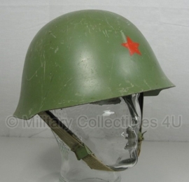 Servische helm M59/89 - MET rode ster - origineel