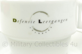 Defensie Leergangen kopje en schotel set - origineel