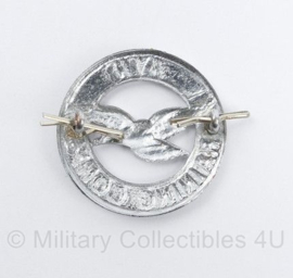 Britse leger ATC Air Training Corps badge zilver - diameter 4 cm - origineel
