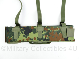 Padded Tasmanian Tiger Scope Weapon carry bag in flecktarn camo - ook als mat voor 2 poot te gebruiken - 41,5 x 9,5 x 5 cm - origineel