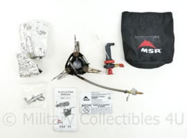 MSR brander set - MSR XGK EX Stove - aan te sluiten op brandstoffles - gebruikt - origineel