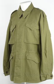 WO2 US M43 field jacket verouderd - replica - Groen