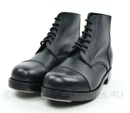 British service shoes zwart met benageling modern, lijkt op wo2 brits model - nieuw - size 11L - origineel