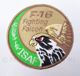 KLu Koninklijke Luchtmacht F-16 "Fighting Falcon" ISAF -  met klittenband - diameter 10 cm