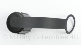 FM50 Canteen cap with drink adapter veldfles dop ZWART met FM50 gasmasker drinkslang aansluiting Veldflesdopsamenstel   - nieuw in verpakking - origineel