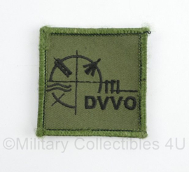 Defensie DVVO Defensie Verkeers- en Vervoersorganisatie borstembleem - met klittenband - 5 x 5 cm - origineel