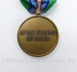 Defensie UNTAC United Nations Transitional Authority in Cambodia medaille met baton in doosje - origineel