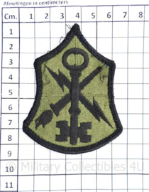 US Army Intelligence and Security Command patch Subdued - 8,5 x 6,5 cm - origineel