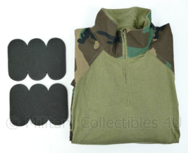 Korps Mariniers Forest Woodland camo Fr Perm UBAC Underbody Armor combat shirt - maat XXL - NIEUW in verpakking - origineel