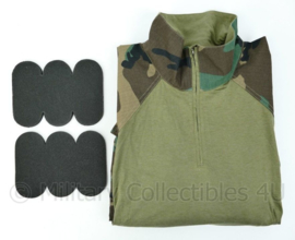 Korps Mariniers KMARNS Forest Woodland camo Fr Perm UBAC Underbody Armor combat shirt - maat XXL - NIEUW in verpakking - origineel