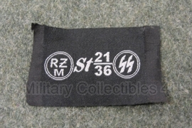 RZM St 21/36 label stof