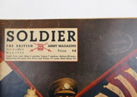 The British Army Magazine Soldier Vol 8 No 3 May 1952 -  Afkomstig uit de Nederlandse MVO bibliotheek - 30 x 22 cm - origineel