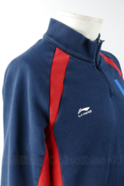 Defensie sport sweater Sportinstructeur - merk Li-ning - maat Medium - gedragen - origineel