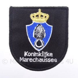 KMAR Koninklijke Marechaussee embleem - nieuw model - met klittenband - 8 x 9 cm