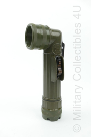 US Army ELFA Heavy Duty Flashlights 031 BMC 1181 zaklamp - 5 x 7,5 x 20 cm - gebruikt - origineel