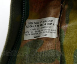 ABL Belgische leger zijtassen PAAR voor rugzak LM model 97 Daypack - gebruikt - origineel