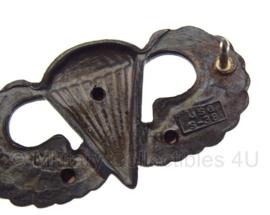 Army Combat Parachutist Badge jump wing parawing METAAL 1st tm. 4th. award - meerdere  varianten - origineel