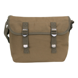 Schoudertas met draagriem Army Style - Groen, Khaki, Blauw of Grey