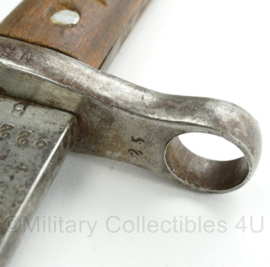 Spaanse M1913 bajonet voor het 7MM 1916 Geweer - Artilleria Toledo -  apart model handgrepen - origineel