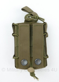 Defensie Molle M4 C7 C8 Magazine pouch single green - 7x3x11 cm - licht gebruikt - origineel