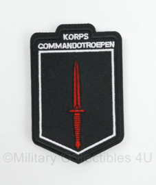 KCT Korps Commandotroepen embleem met klittenband - 9 x 5,5 cm - onofficieel model