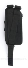 Zwarte koppeltas portofoontas nylon Vega holster - nieuw in de verpakking - 11 x 5 x 23 cm - origineel