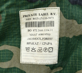 Korps Mariniers Woodland Forest camo smock - maat 8000/0510 - origineel