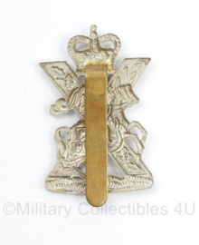 Naoorlogse Britse cap badge Yorkshire Hussars - 5 x 3 cm - origineel