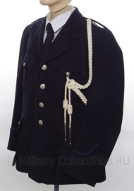 KMAR Koninklijke Marechaussee (Schalkhaar model) of Politie jaren '50 uniform SET jas, overhemd en stropdas - met origineel koord - maat - origineel