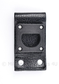 Kmar of politie koppel adapter zwart - 9 x 5 cm - origineel