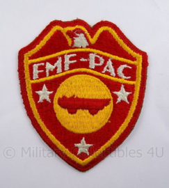 USMC Marines embleem - FMFPAC Fleet Marine Force Pacific - 7,5 x 9  cm - origineel
