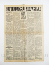 Krant Rotterdamsch Nieuwsblad van 23 juli 1918 - origineel