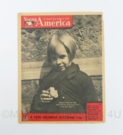 WO2 US Young America The National News Weekly for Youth Magazine tijdschrift - May 17, 1945 - 34,5 x 27 cm - origineel