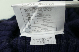 Britse wollen trui - Jersey Man's heavy navy - maat 112 cm - origineel