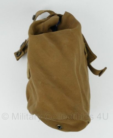 KL Nederlandse leger Dumppouch Droppouch Coyote - 17 x 9 x 20 cm - gebruikt - origineel