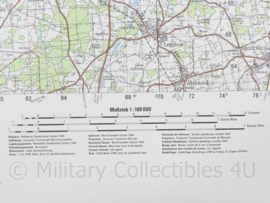 Duitse militaire stafkaart C3905 Gronau Westfalen - 1 : 100.000 - 74 x 56 cm - origineel