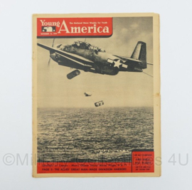 WO2 US Young America The National News Weekly for Youth Magazine tijdschrift - November 16, 1944 - 34,5 x 27 cm - origineel