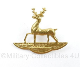 Britse cap badge 86th Hertfordshire Yeomanry Field Regiment RA - 4 x 3,5 cm -  origineel