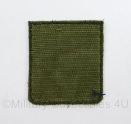 Defensie GVT Officier Accountant borstembleem - met klittenband - 5 x 5 cm - origineel