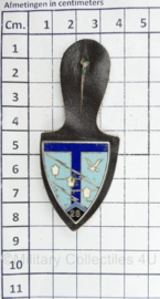 Franse leger 28e Régiment de Transmissions borsthanger - 8 x 3,5 cm - origineel