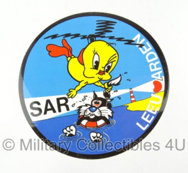 KLU Luchtmacht SAR Search and Rescue sticker - 10cm. -  nieuw - origineel