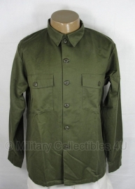 Leger uniform jasje -  groen - maat 46M of 52L - origineel