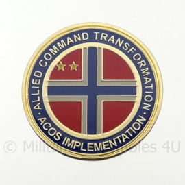 Coin ACOS "Allied Command Transformation" - origineel