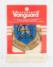 Vuanguard embleem Desert Storm - in originele verpakking - 10 x 9 cm - origineel