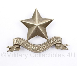 The Cameronians (Scottish Rifles) Pipers cap badge - 9 x 6,5 cm - origineel