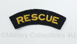 British Army shoulder title ENKEL Civil Defense Rescue - 9,5 x 3,5 cm - origineel