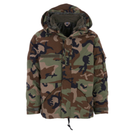 Commando Parka met uitneembaar Fleece vest - meerdere maten - Korps Mariniers & US woodland camo