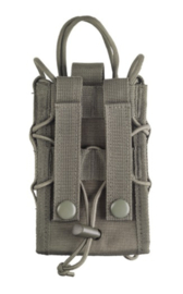 Mobiele telefoon koppeltas universeel - MOLLE draagsysteem - 9,3 x 2,2 x 14,5 cm - GROEN